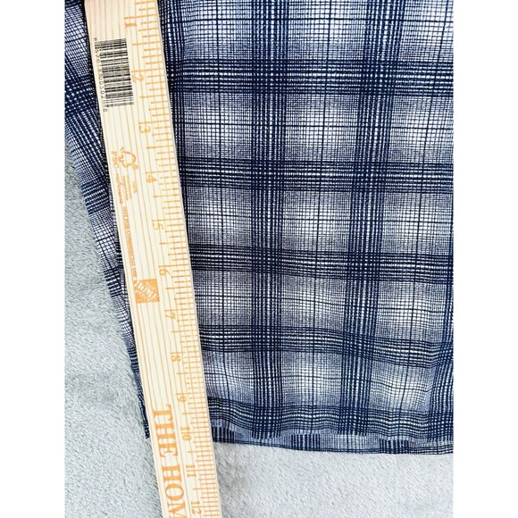 Izod Blue Plaid Stretch Breathable Lightweight Golf Shorts Men's Sz 42 - Picture 5 of 8